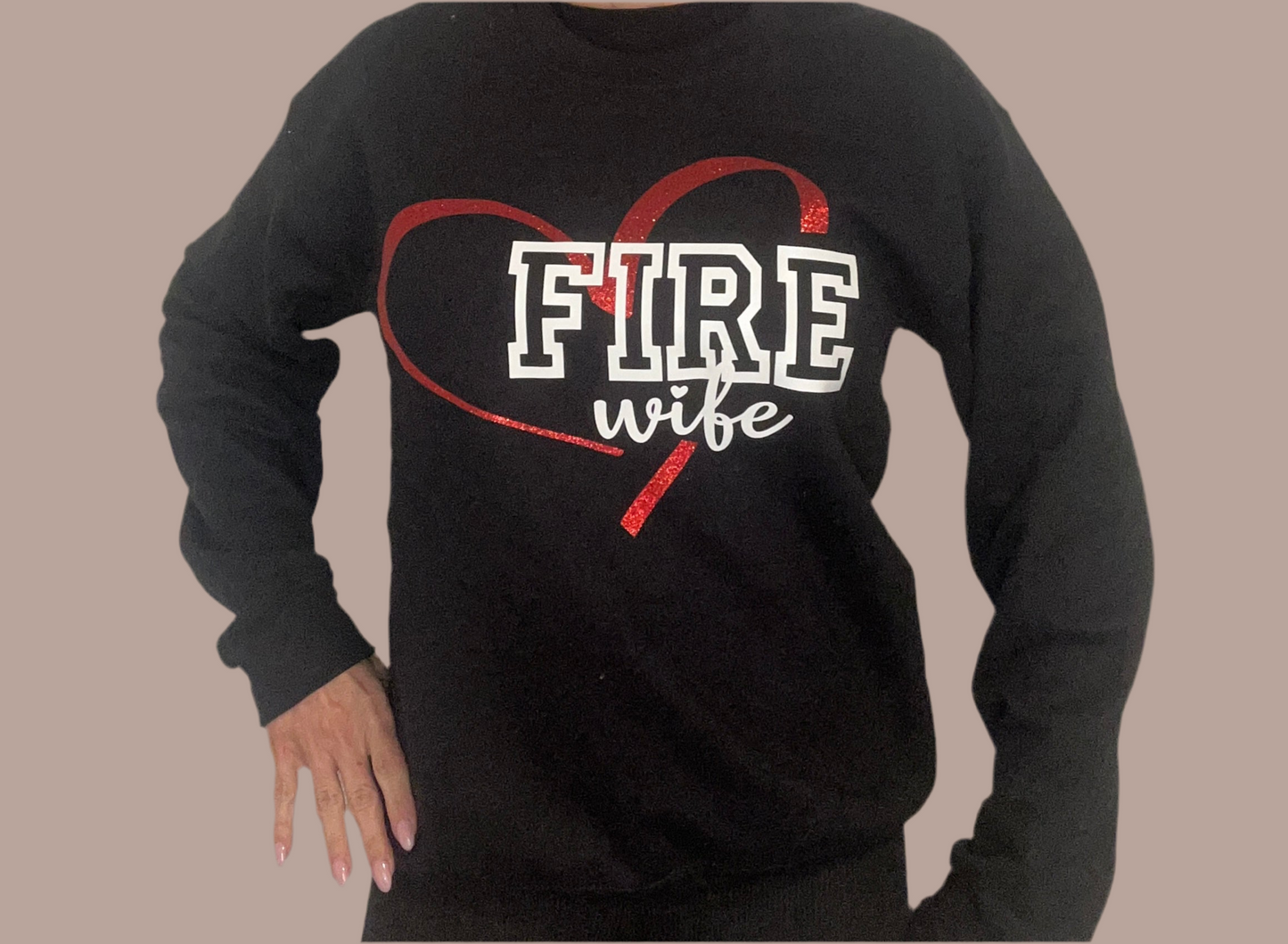 Fire Wife/Police Wife Crewneck