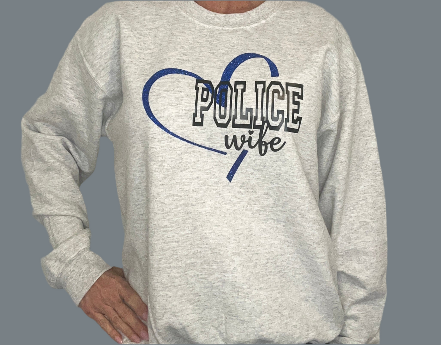 Fire Wife/Police Wife Crewneck