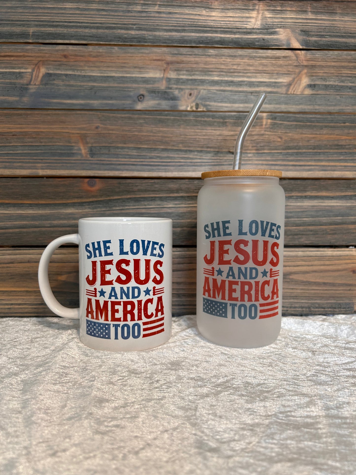 She Loves Jesus and America Too