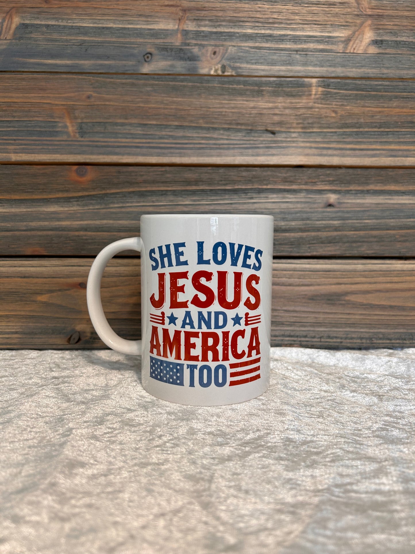 She Loves Jesus and America Too