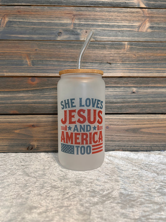 She Loves Jesus and America Too