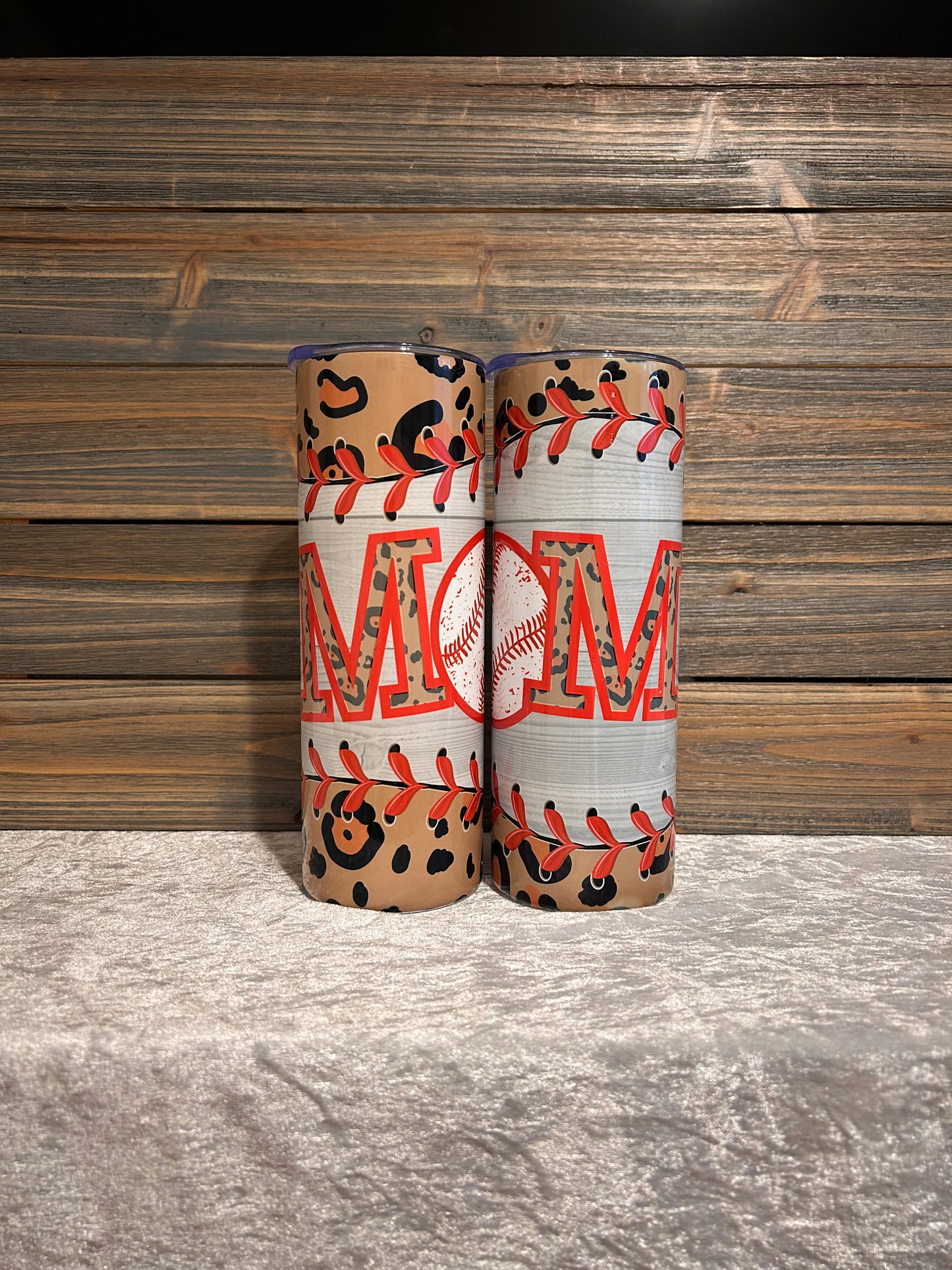 Cheetah Baseball Mom